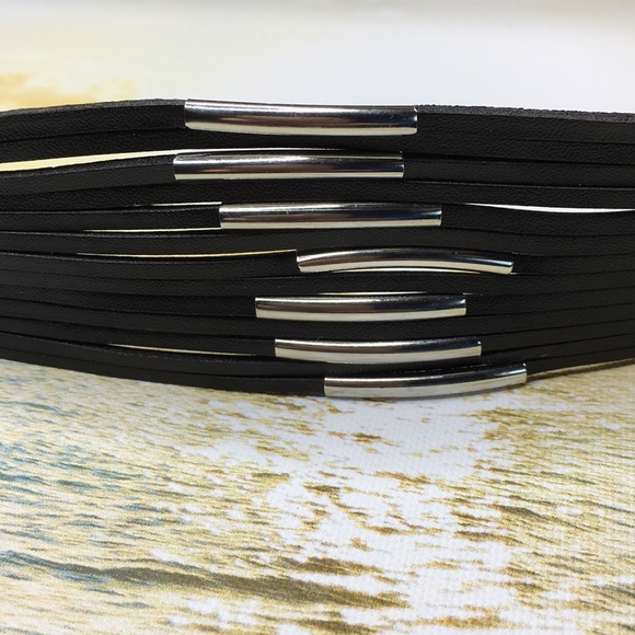 Black Punk Bracelet - Picture 8 of 8